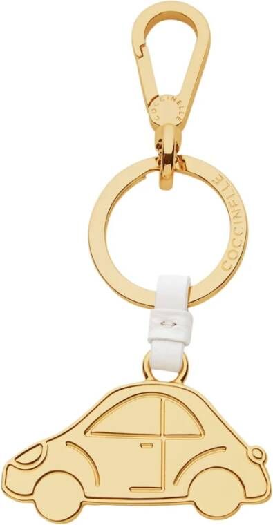 Coccinelle Sleutelhanger Wit Dames