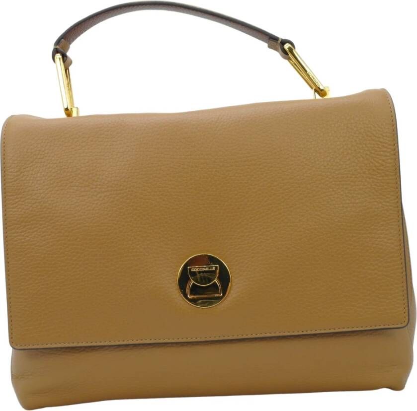 Coccinelle Tas liya medium 40059 Bruin Dames