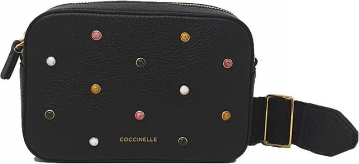 Coccinelle Crossbody bags Tebe Cabochon in zwart