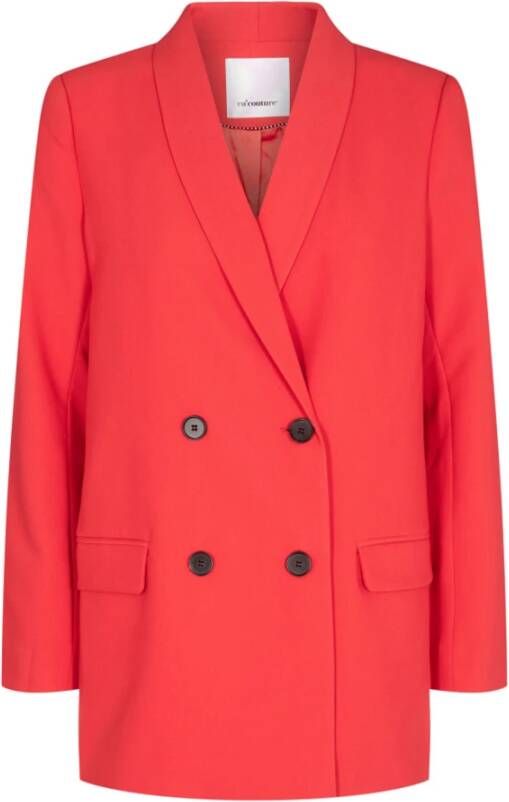 Co'Couture Stijlvolle Blazer voor Vrouwen Red Dames