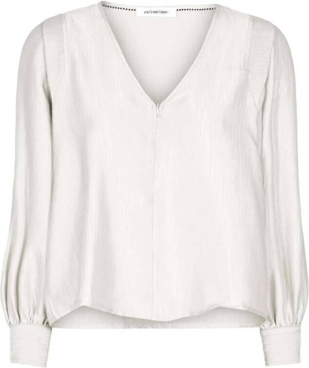 Co'Couture Blouse overhemd Wit Dames
