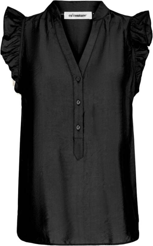 Co'Couture Blouses Zwart Dames