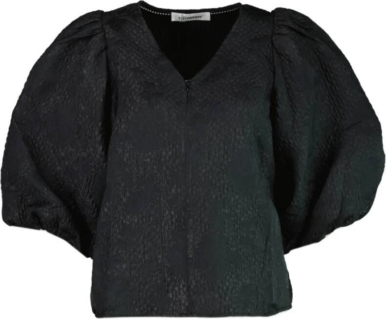 Co'Couture Cava Blouse Stijlvolle en Comfortabele Keuze voor Modebewuste Vrouwen Zwart Dames