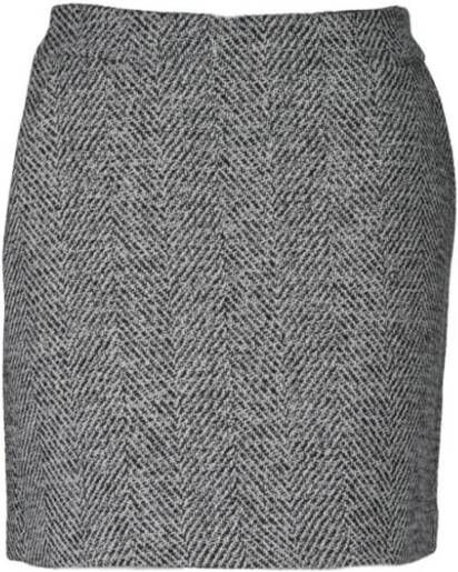 Co'Couture Co`Couture Mini Rok: Stijlvolle Korte Rok Zwart Dames