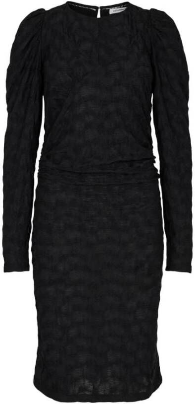 Co'Couture Zwarte Dalia Drape Jurk Black Dames