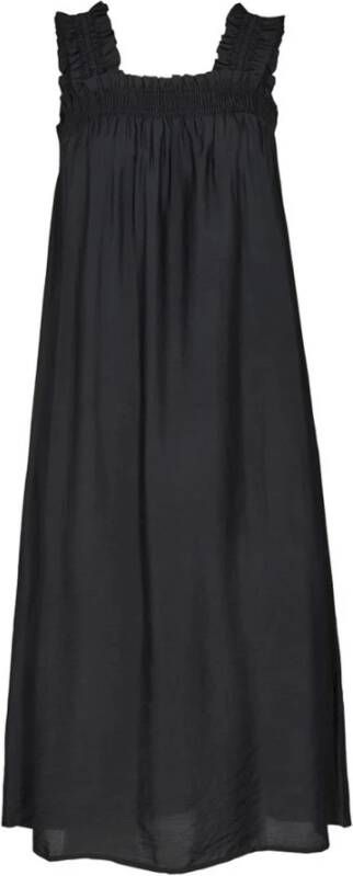 Co'Couture Delicate Strap Smock Jurk Zwart Dames