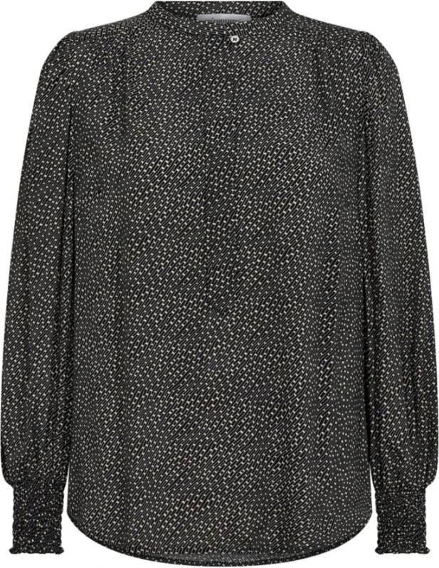 Co'Couture Dropscc Blouse 35297 Zwart Black Dames