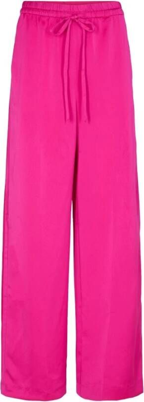 Co'Couture Wijde Roze Broek Eliah Pink Dames