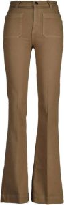 Co'Couture Flared jeans Bruin Dames