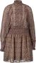 Co'Couture Nadia Pleat Jurk Roze Multicolor Dames - Thumbnail 1