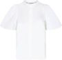 Co'Couture Korte Mouw Top Stijlvol en Comfortabel White Dames - Thumbnail 1