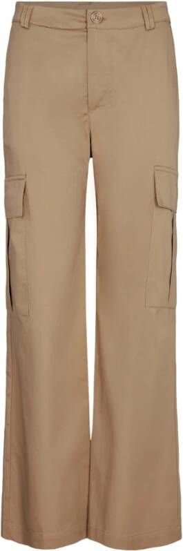 Co'Couture Marshall Hip Cargo Broek Bruin Dames