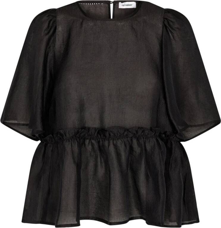 Co'Couture Moniquecc Flow Blouse Zwart Dames