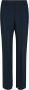 Co'Couture Navy Gevouwen Pak Broek Blauw Dames - Thumbnail 1