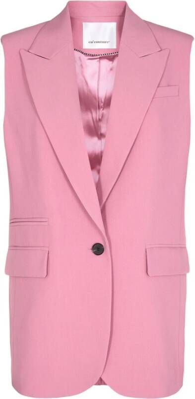 Co'Couture Oversize West Blazer Roze Dames