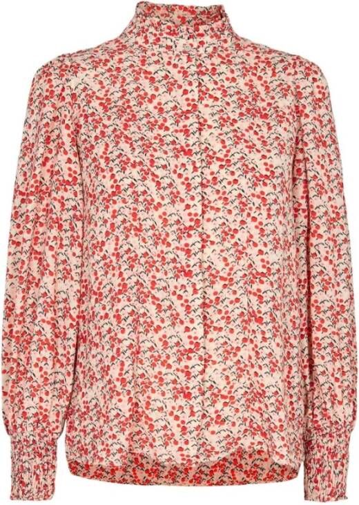 Co'Couture Perry Petra Shirt Rood Dames