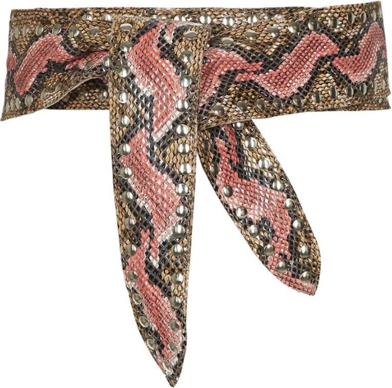 Co'Couture Funky Geargia Snake Riem Multicolor Dames