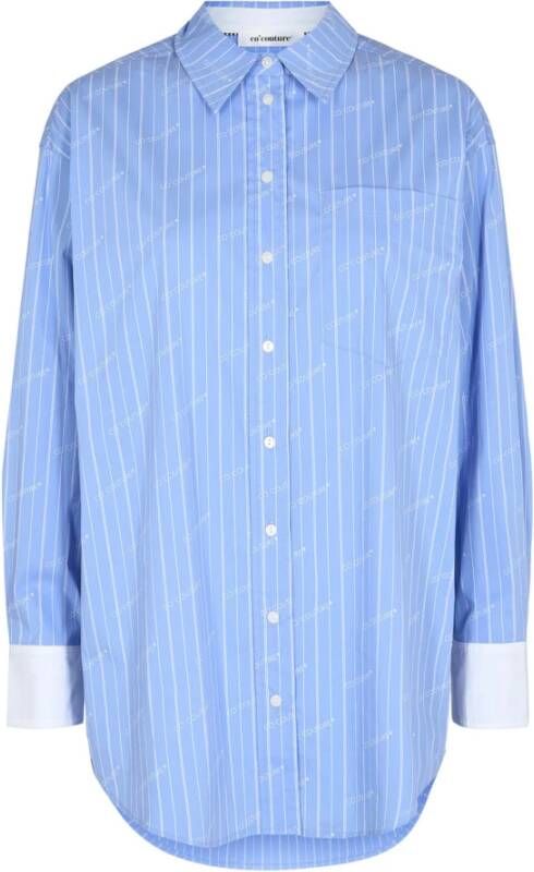 Co'Couture Shirt Blauw Dames