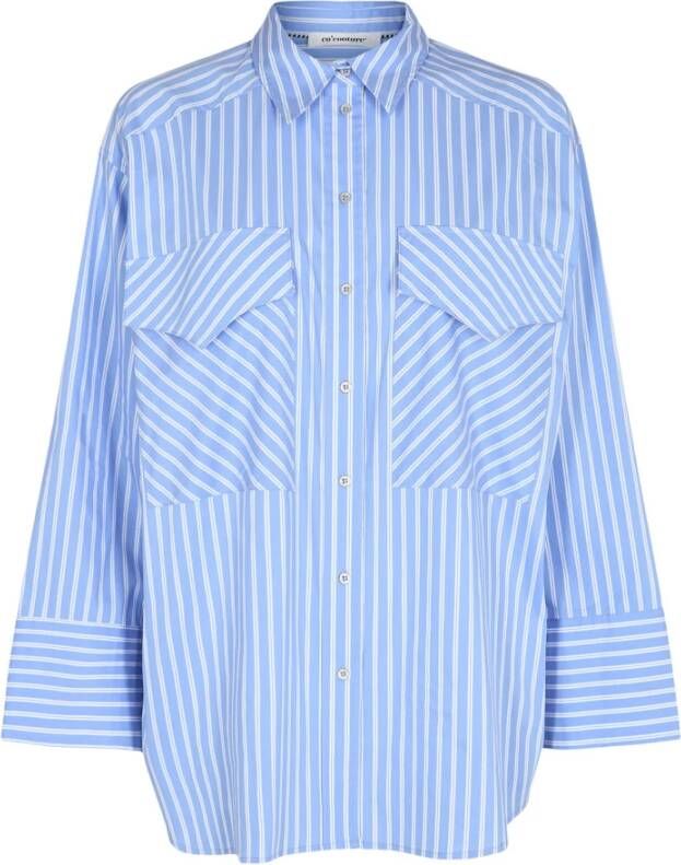 Co'Couture Shirt Blauw Dames