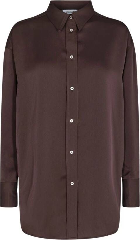 Co'Couture Shirt Bruin Dames