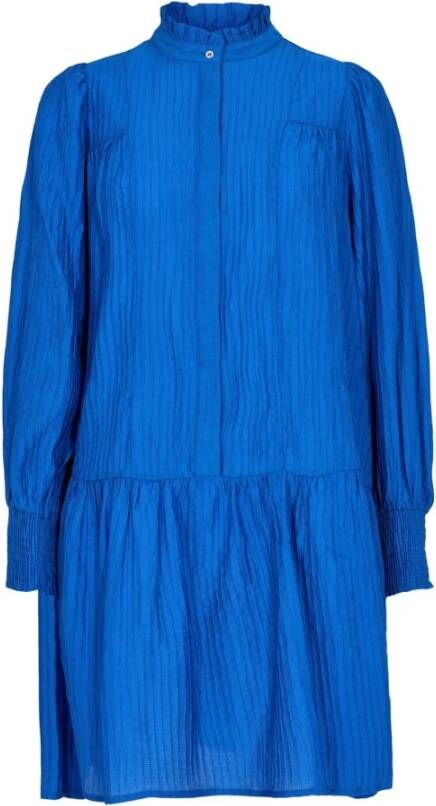 Co'Couture Comfortabele en stijlvolle midi-jurk Blue Dames