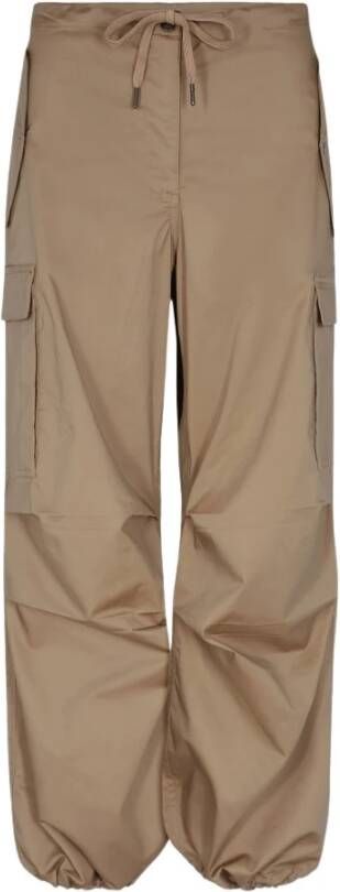 Co'Couture Ezra Marshall Baggy Pant Walnoot Brown Dames
