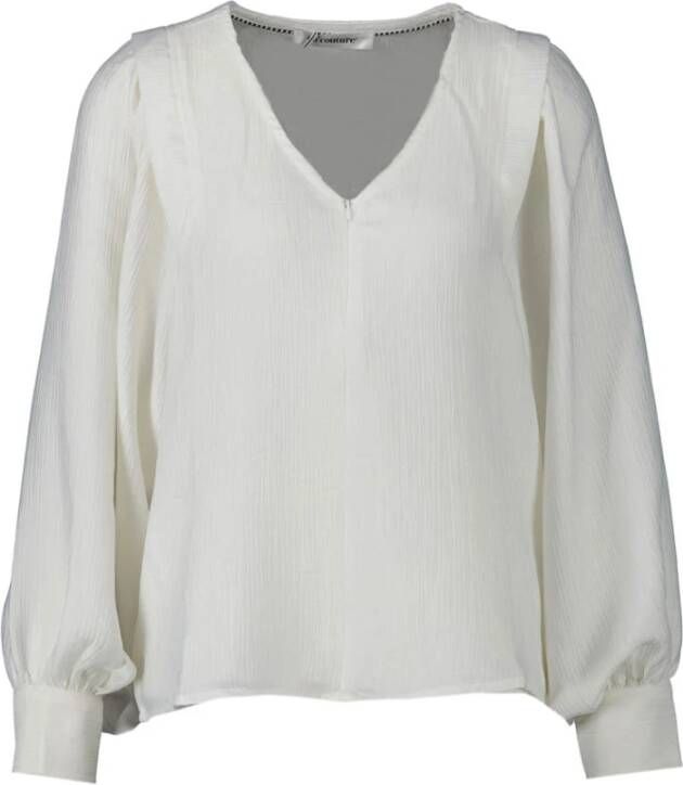 Co'Couture Stijlvolle Blouse White Dames