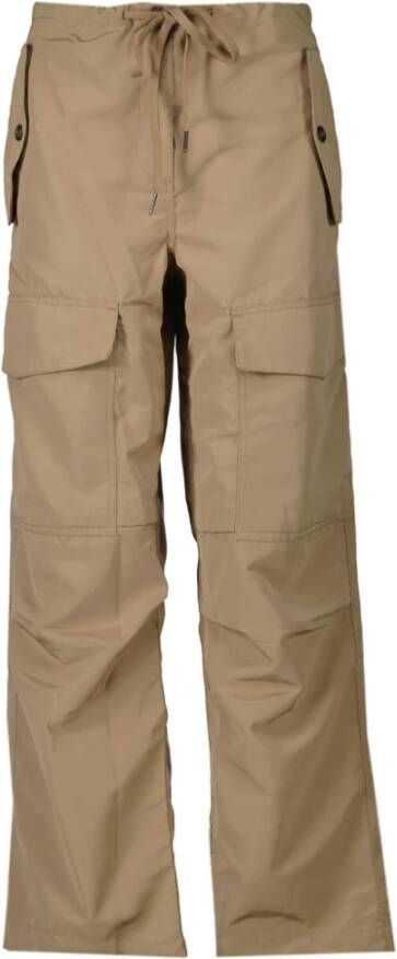 Co'Couture Stijlvolle Cargo Broek Bruin Dames