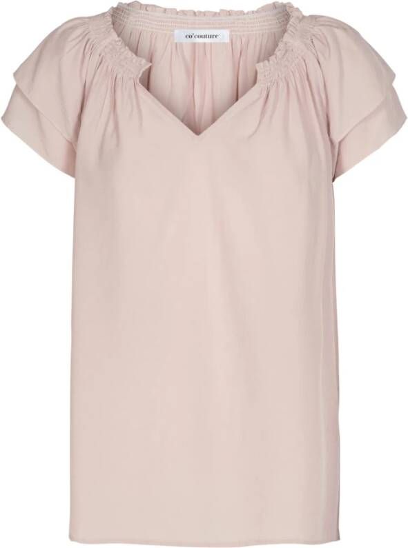 Co'Couture Stijlvolle Dames T-Shirt Collectie Roze Dames