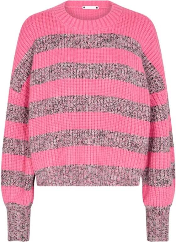 Co'Couture Stijlvolle Pullover Roze Dames