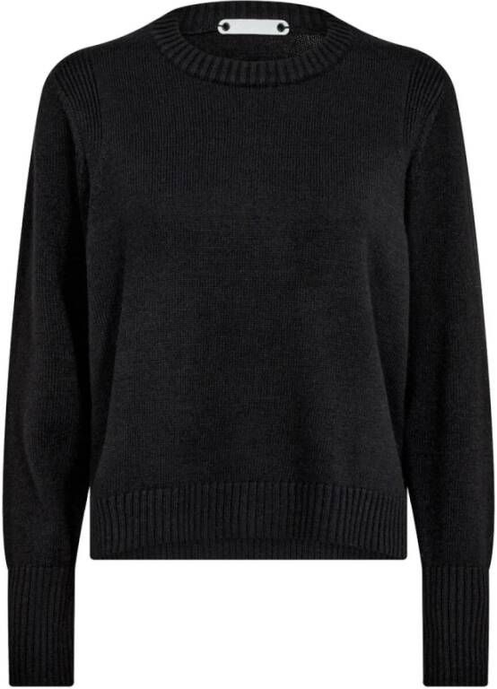 Co'Couture Stijlvolle Pullover Zwart Dames
