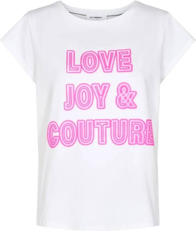 Co'Couture T-Shirt Wit Dames