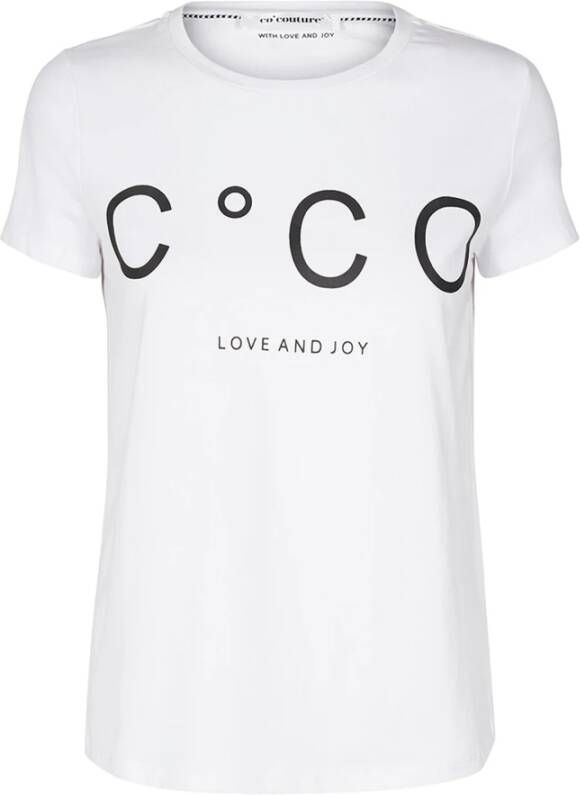 Co'Couture Dames Coco Signature T-Shirt White Dames