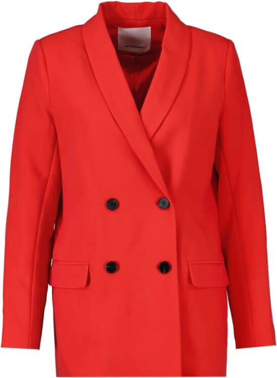 Co'Couture Upgrade je garderobe met stijlvolle blazers Rood Dames