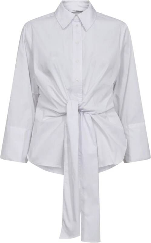 Co'Couture Witte Knoopshirt voor Moderne Vrouwen White Dames