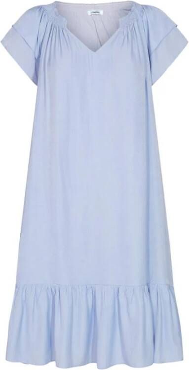 Co'Couture Sunrise Cropped Jurk in Lichtblauw Blue Dames
