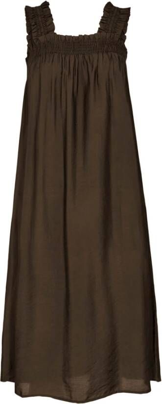 Co'Couture Zomerse Dagjurk Bruin Dames