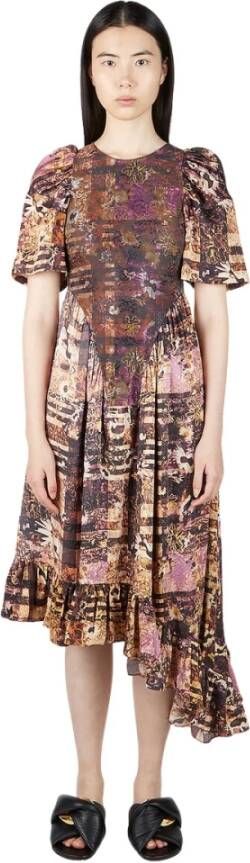 Collina Strada Dresses Bruin Dames