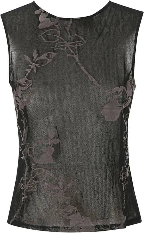 Collina Strada Sleeveless Tops Zwart Dames