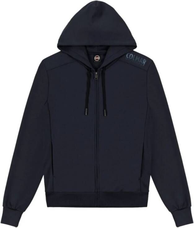 Colmar Blauwe volledige ritssluiting capuchontrui 8259 4VW Blauw Heren