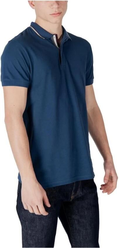 Colmar Blauw Katoenen Poloshirt Lente Zomer Collectie Blue Heren - Foto 2