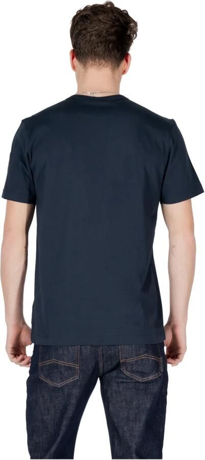 Colmar Blauw Katoenen T-shirt Korte Mouw Ronde Hals Blue Heren - Foto 2