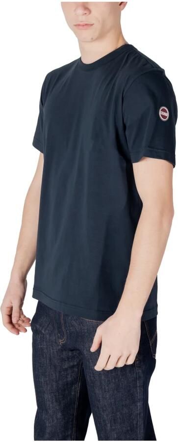 Colmar Blauw Katoenen T-shirt Korte Mouw Ronde Hals Blue Heren - Foto 3