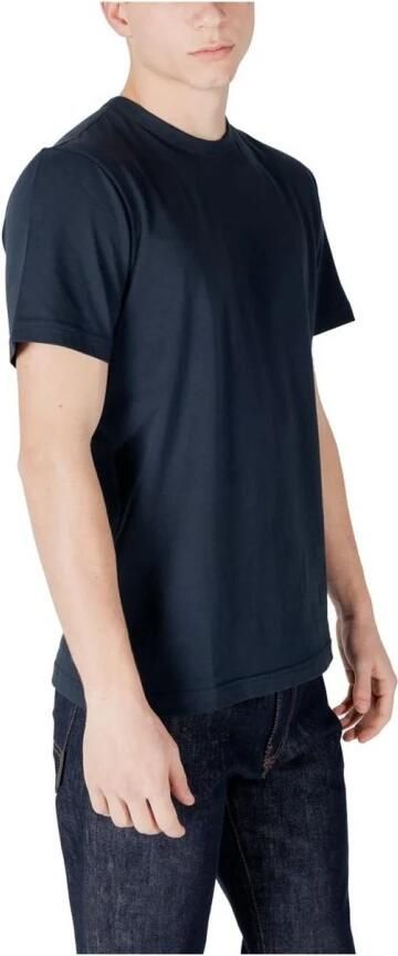 Colmar Blauw Katoenen T-shirt Korte Mouw Ronde Hals Blue Heren - Foto 4