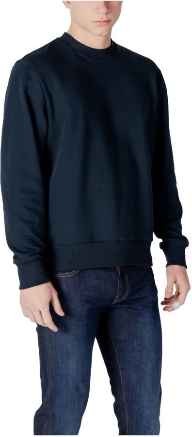 Colmar Katoen Polyester Heren Hoodless Sweatshirt Blue Heren - Foto 4