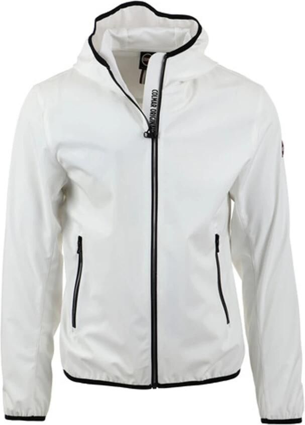 Colmar Witte Waterdichte Ademende Stretch Softshell Jas White Heren