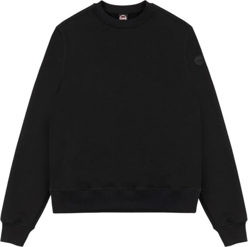 Colmar Elegante witte sweatshirt met tonaal logo Black Heren - Foto 2