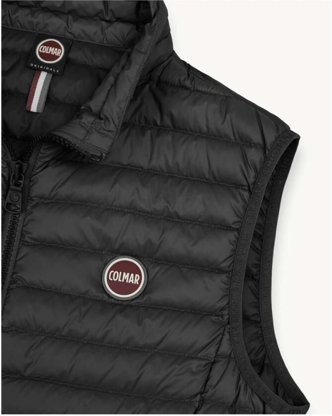 Colmar Ultralichte Bodywarmer van Gerecyclede Stof met Gewatteerde Kraag Blauw Heren - Foto 5