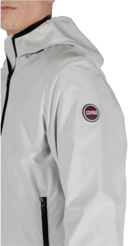 Colmar Witte Waterdichte Ademende Stretch Softshell Jas White Heren - Foto 4