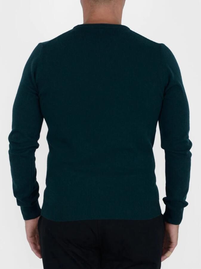 Colmar Groene Sweater Basic Ronde Hals Stijl Green Heren - Foto 5